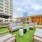 Outdoor lounge space 